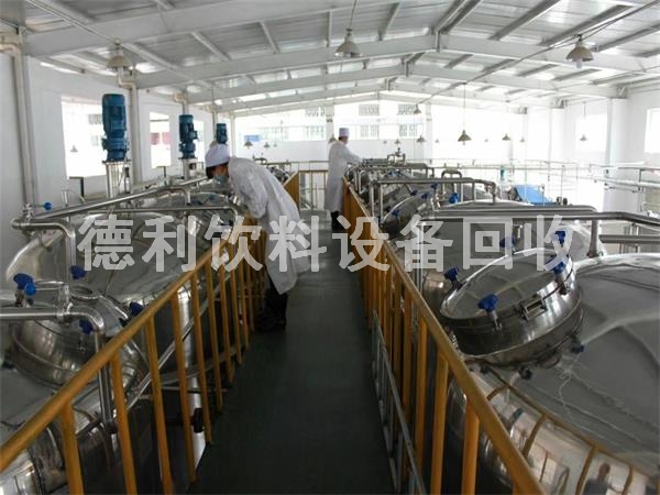 北京专业收购饮料厂设备回收燕郊整厂工厂设备回收